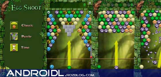 بازی زیبای پرتاب توپ های رنگی  Shoot Bubble Deluxe v3.2.8